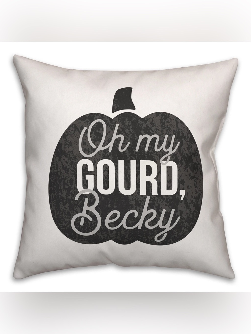 Sir Mix-A-Lot Baby Got Back Halloween / Fall Accent Pillow